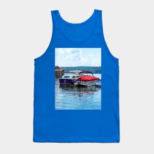 Canandaigua NY -  Fishing Shacks Tank Top